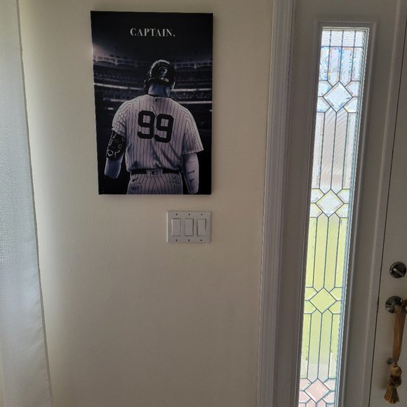 Aaron Judge 16"x24" Canvas Print Great for Man Cave - Picture 3 of 3